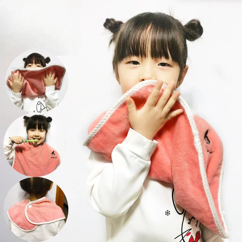 Home Textiles Face Towel - ผ้าขนหนูเช็ดหน้าสำหรับเด็กผ้าขนหนูเช็ดถูเด็กหญิงเด็กชายเรียนรู้การแปรงฟันสำหรับเด็กอายุ3-8ปี