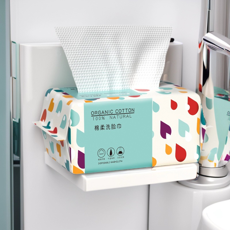 ผ้าเช็ดหน้าแบบใช้แล้วทิ้งทำจาก - Home Textiles Face Towel บทวิจารณ์และราคา