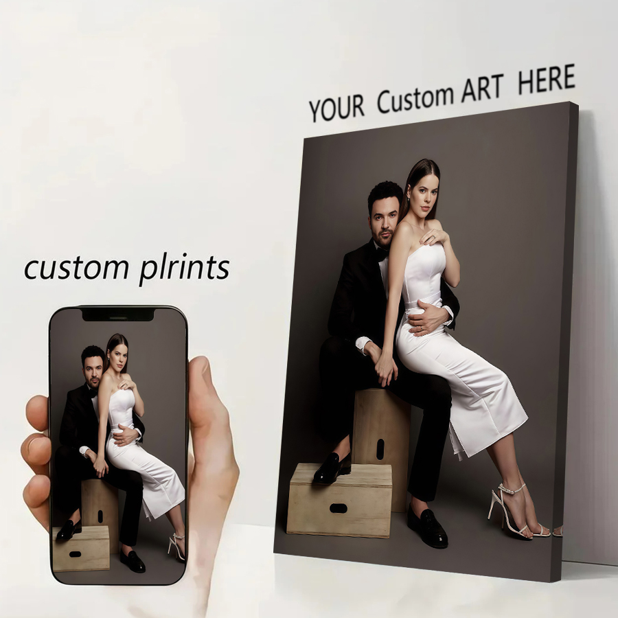 โปสเตอร์ผ้าแคนวาสพิมพ์ลายตามสั - Home Textiles & Decorations บทวิจารณ์และราคา