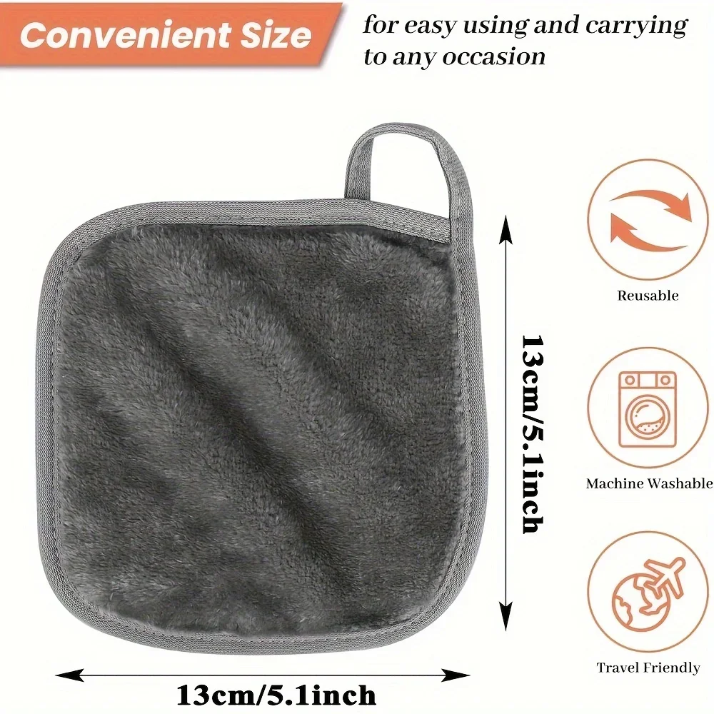 ผ้าเช็ดเครื่องสำอาง 12 แพ็ค ผ้ - Home Textiles Face Towel บทวิจารณ์และราคา