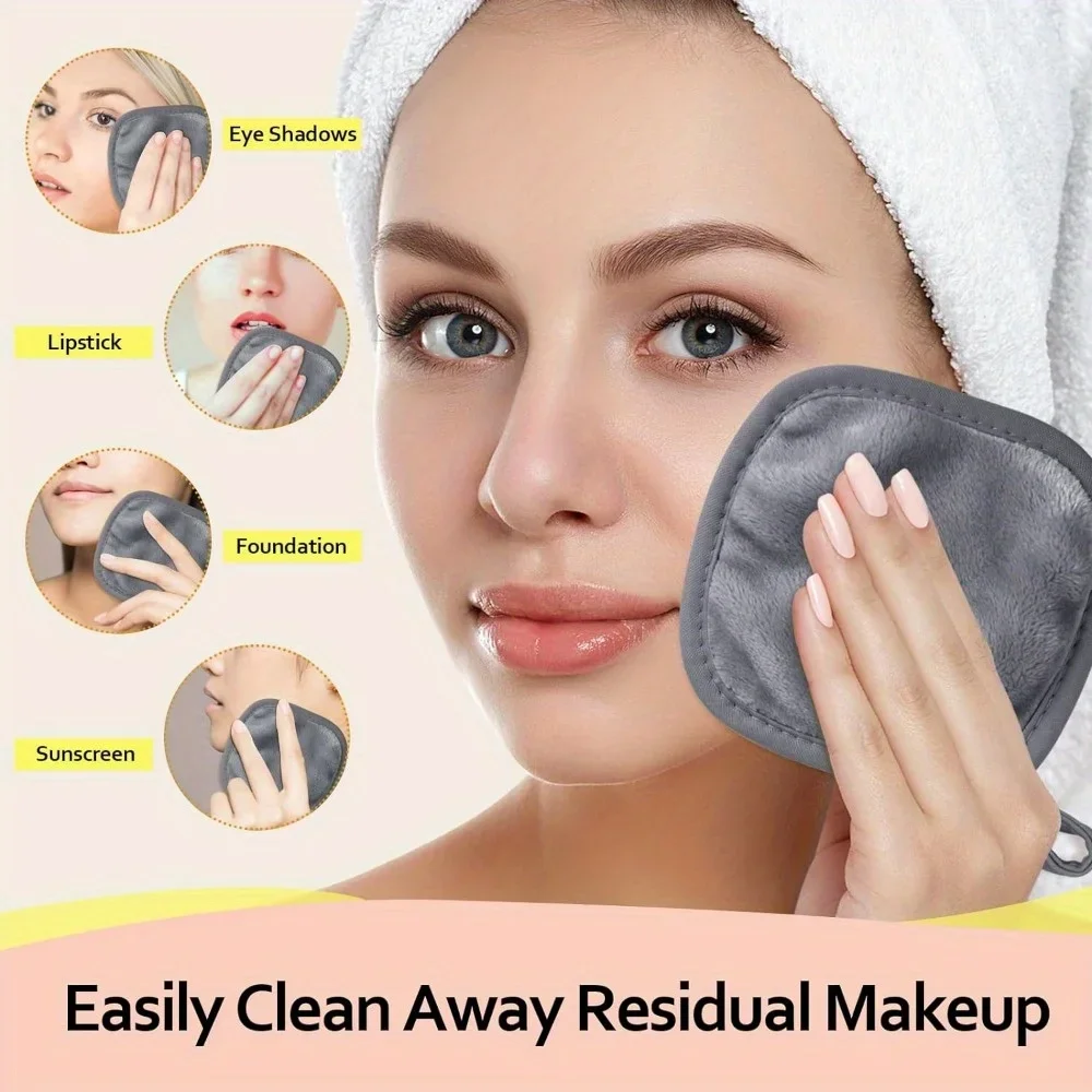 ผ้าเช็ดเครื่องสำอาง 12 แพ็ค ผ้ - Home Textiles Face Towel บทวิจารณ์และราคา