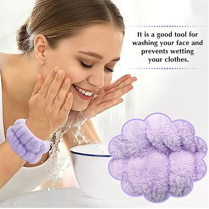 1/2 ชิ้น สายรัดข้อมือไมโครไฟเบ - Home Textiles Face Towel บทวิจารณ์และราคา