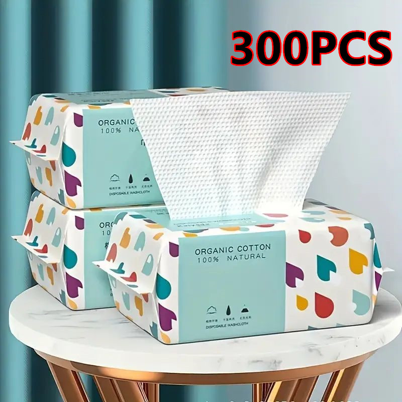 100/300PCS ผ้าเช็ดหน้าผ้าฝ้าย  - Home Textiles Face Towel บทวิจารณ์และราคา